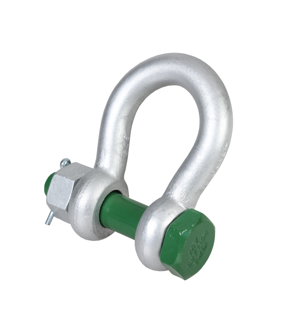 G-4163 Green Pin Bow Shackle BN